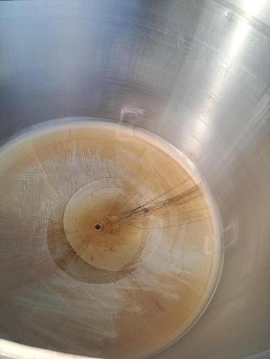 Used Tank, 1,300 Gallon, 316 Stainless Steel, Dish Bottom, JV Northwest, #5991309