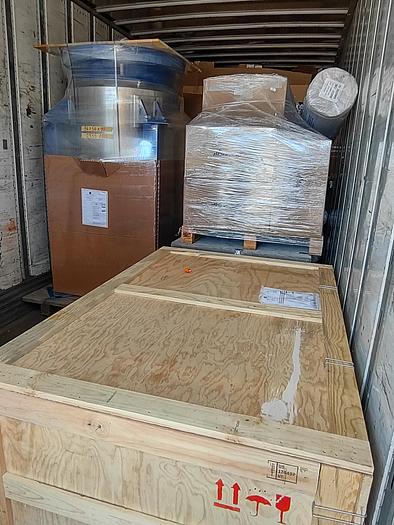 Used Reactor, 100 Gallon, Glass Lined, De Dietrich, 150 PSI, Jacketed, Agitated #S744731