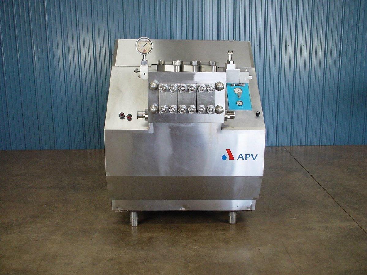 Used Homogenizer, High Pressure, APV Gaulin MS45, 5TBS, Two Stage, 5,000 PSI, #5991689