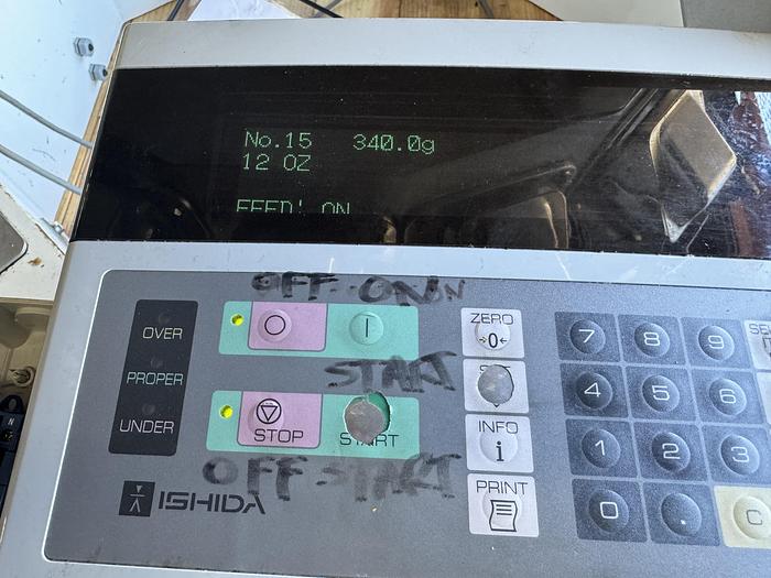 Used Scale, Combination, Ishida, Mdl CCW-EM-214/30, Ilapak Bagger #L743407