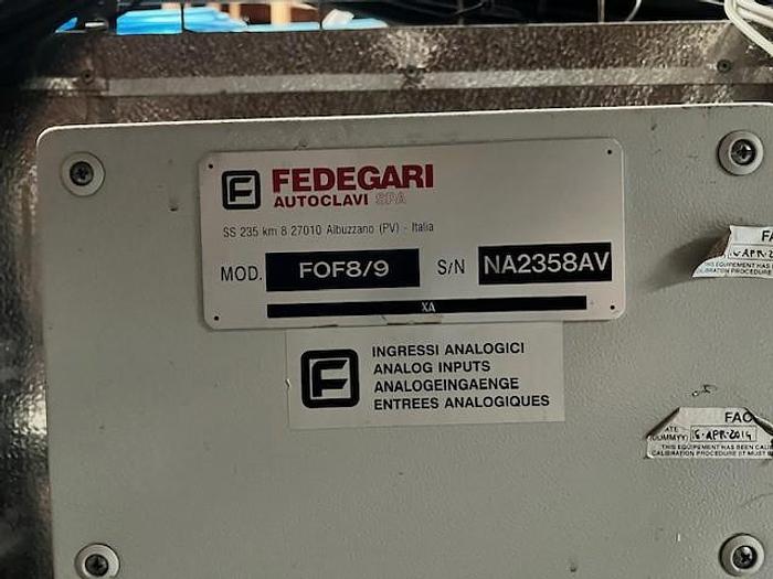 Used Autoclave, 51" x 59" X 99", Fedegari, 32 PSI, Model FOF8/9 #4903022