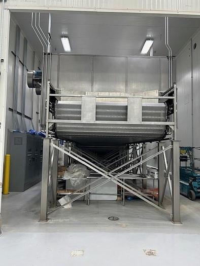 Used Dryer, Apron, 9'9" x 65', Aeroglide, Model C1 120-65 RGC, Natural Gas, #5991272