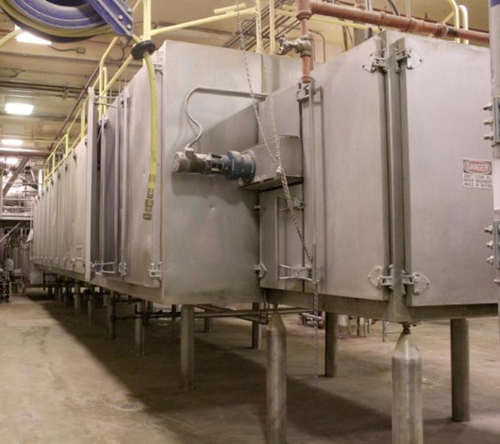 Used Dryer, Apron, 80" x 54', S/st, Proctor & Schwartz, Dbl Pass #5991902
