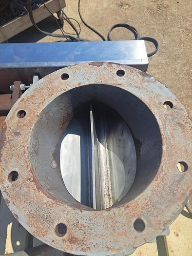 Used Valve, Rotary, Airlock, 10", Carbon Steel, 1HP #5674438