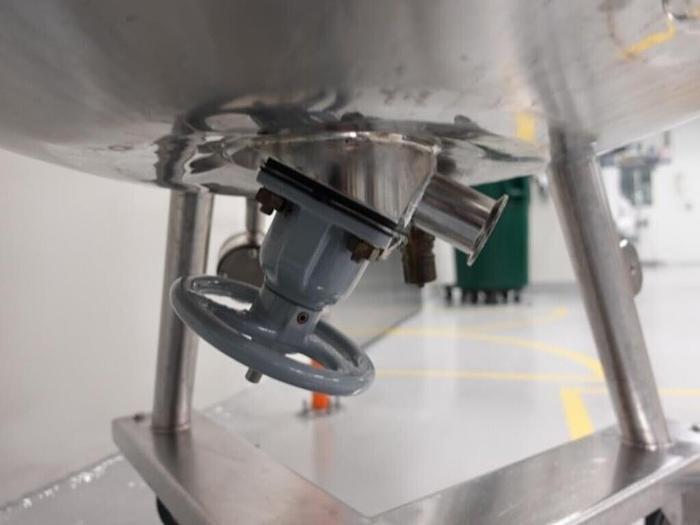 Used Reactor, 25 Gallon (100 Liters), 316L S/St, Jkt, Agitated #S745441