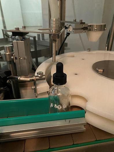 Used Filling Line, Bottles, Filler & Dropper, 60ml/2 oz bottles - #