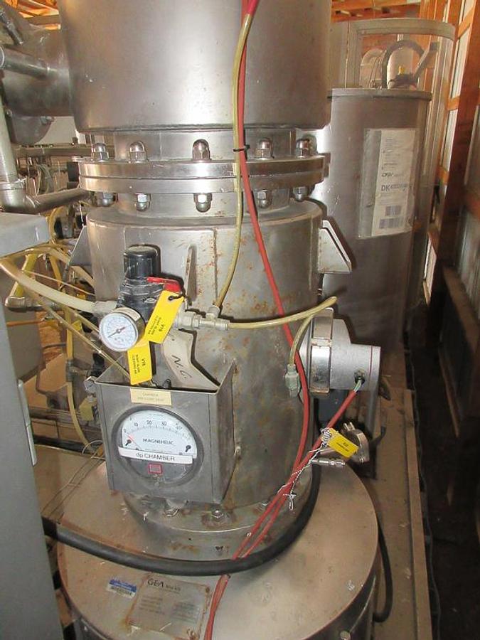 Used Dryer, Flash, 304 Stainless Steel, KODI, 30 kg/h Evaporation Capacity, #5991738