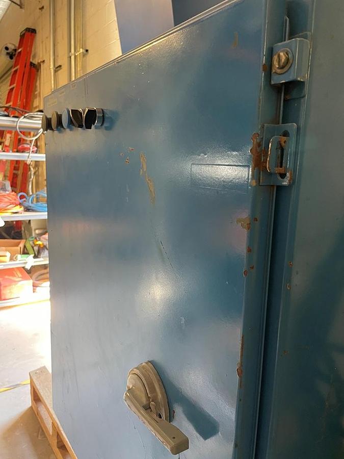 Used Shredder, 10 HP, SSI Shredding Systems Model 500E, Hopper Fed, #5991708