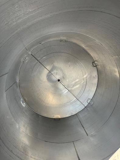 Used Tank, 6,500 Gallon, Stainless Steel, Dish Bottom, Legs, #5991000