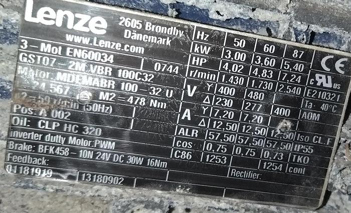 Used Injector, Meat, Fomaco, Needle, Mdl FGM 54 SS M2, Brine, #S742833