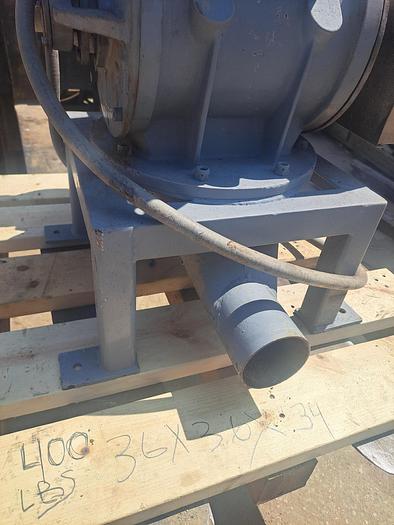 Used Valve, Rotary, Airlock, 10", Carbon Steel, 1HP #5674438