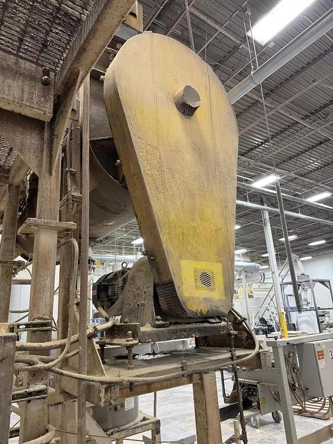 Used Mixer, Ribbon, 170 Cubic Feet, Stainless Steel, Double Spiral, Ribbon Blender, #5991786
