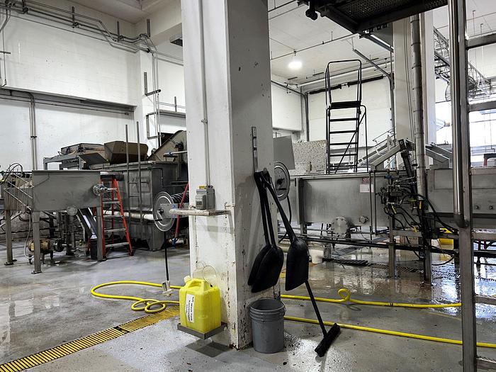 Used Fruit Washer, Lyco, Floodwasher, Receiving, Washing, Chopping - #4494882