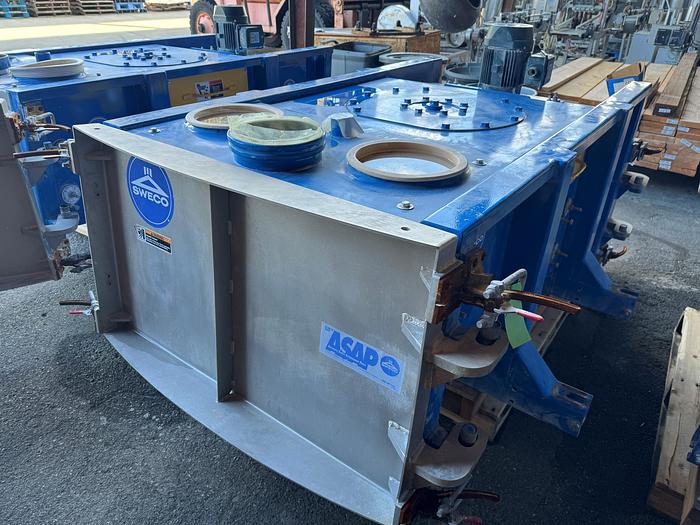 Used Screen, Gyratory, Sweco, 3' Wide X 6' Long, Stainless Steel, Model CLD 3X6L5 #S745404