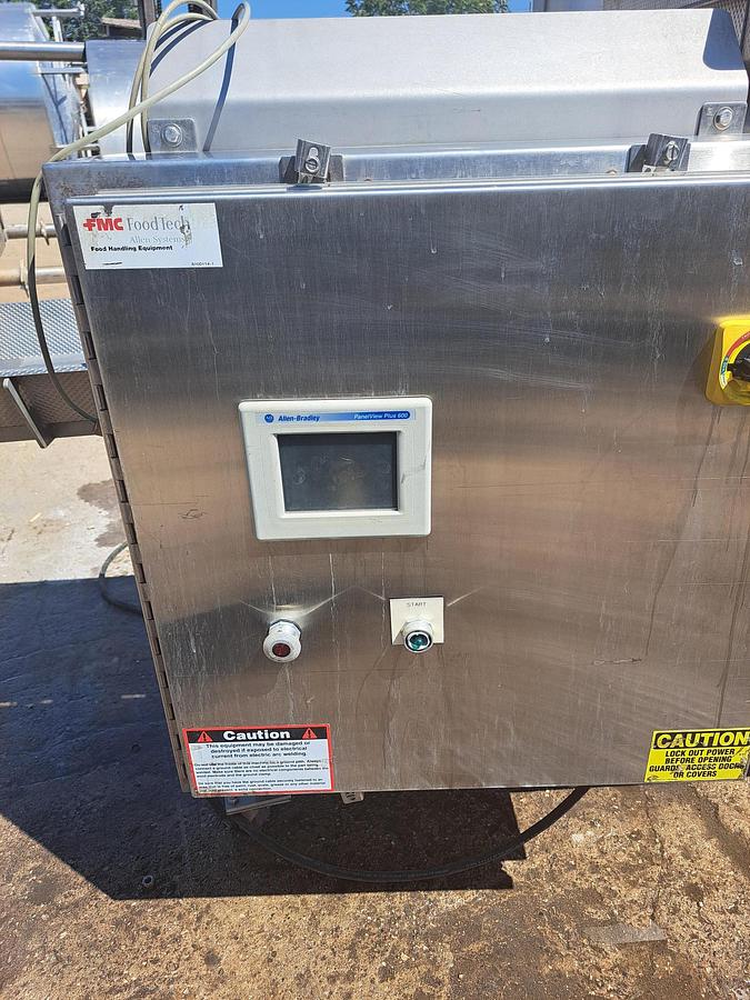 Used Feeder, Vibratory, Weigh, FMC, S/st, Scales, Unused (2) #S738083