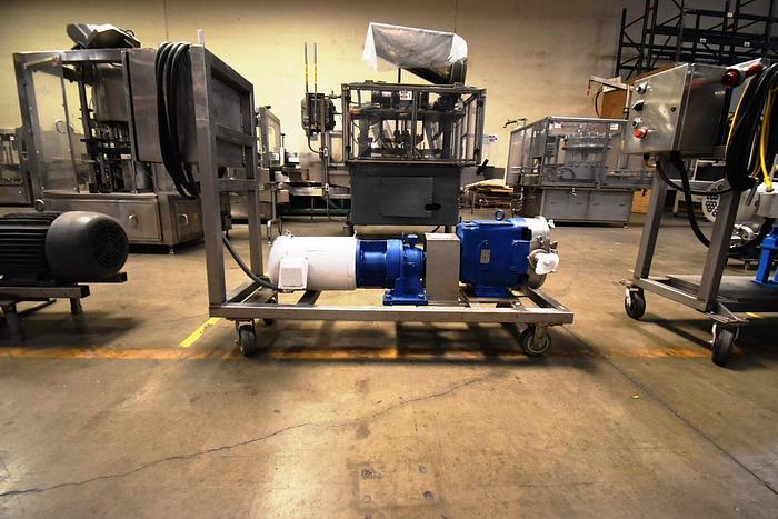 Used Pump, Positive, Waukesha, 60, 10 HP, 2.5" In/Out, #5991043