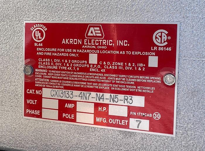 Used Mill, Attrition, Lab Size, Batch, Model S-1, 3 HP, Portable #5990942