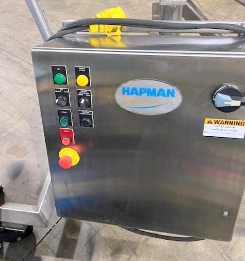 Used Conveyor, Screw, 4” wide x 12’ Long, Hapman, Stainless Steel #5880235