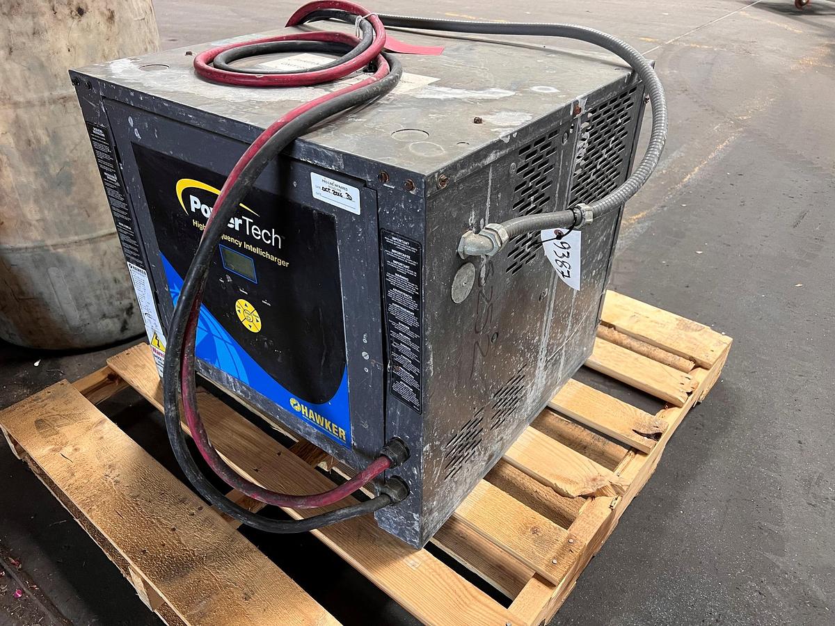 Used Charger, 36V Forklift Battery, Hawker PowerTech PT3-18-200, 18 Cell, High Frequency, #5991531