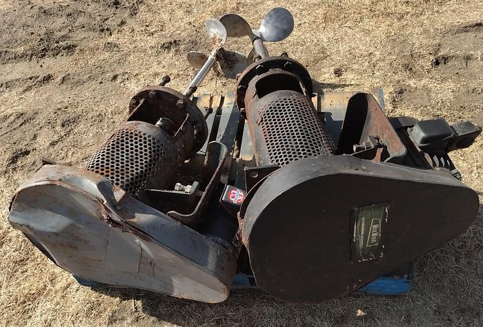 Used Tank, 5,000 Gallon, Stainless Steel, Agitated, 9’8" Diameter #S745310