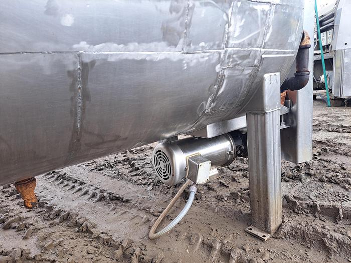 Used Kettle, 333 Gallon, S/st, Jkt, Agit, Horizontal Trough #C745036