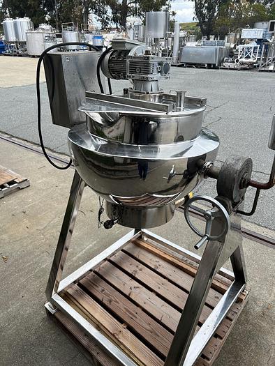 Used Kettle, 40 Gallon, Stainless Steel, Electrically Heated, Tilt #S745110