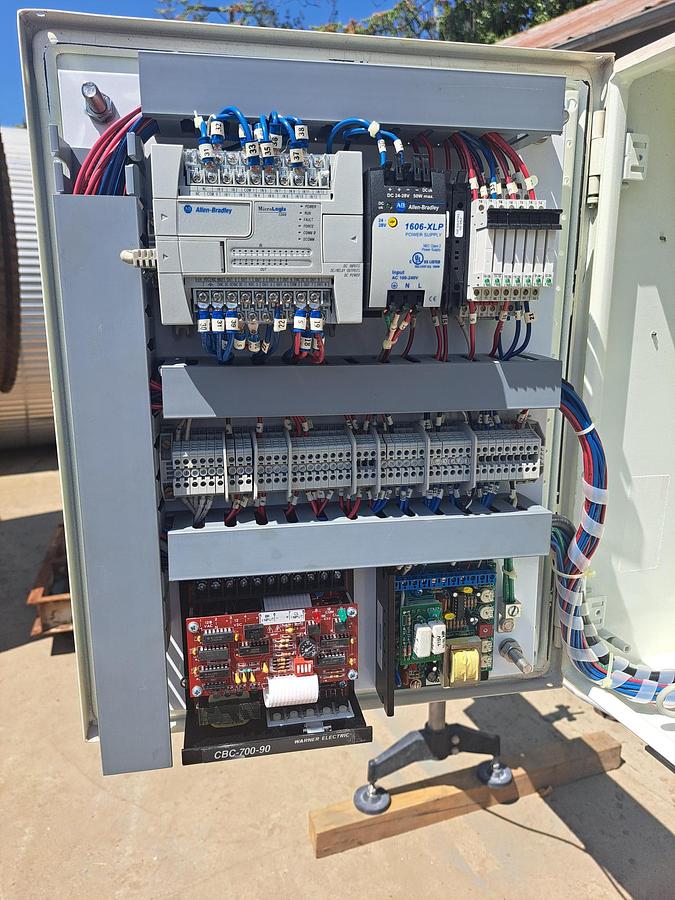 Used Filler, Auger, Inline, Single Head, AMS A-400, Stainless Steel, Automatic, #5991556