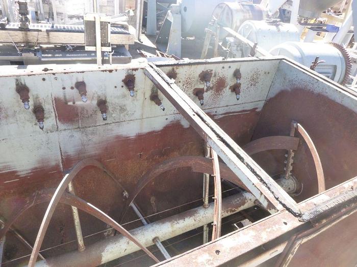Used Mixer, Ribbon, 80 CF, C/st, Hayes & Stoltz, 15 HP #S744097