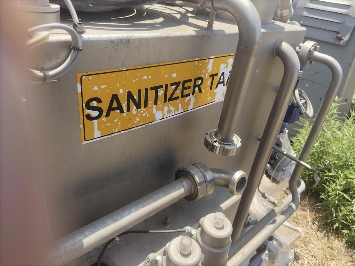 Used Filler, Keg, Sanitizer, Lanbrechts, Compact 235, Tank #A743617