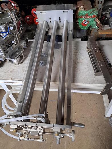 Used Filler, Cup, 2-Lane, Stainless Steel, 12 Ounces & 16 Ounces