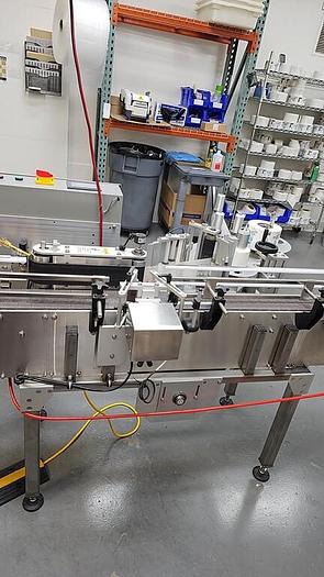 Used Labeler, Wraparound, Inline Packaging Systems, Model 700MB