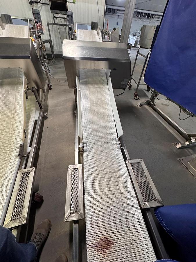 Used Detector, Metal, 18" x 7.5", CEIA, THS/M521, Stainless Steel, Belt Conveyor, #5991857