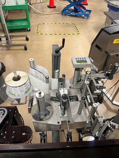 Used Labeler, Pressure Sensitive, Wrap or Front & Back, Label-Aire, Mdl. 3115CDL, #5560355