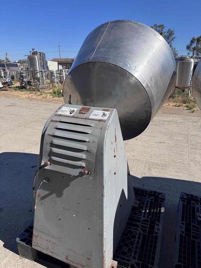 Used Coating Pan, 39" Diameter x 40" Deep, Colton, SSV, Stainless Steel, #5991879