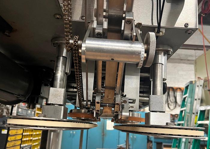 Used Capper, Inline, 6-Spindle, Kaps-All Model A-2, Cap Sorter #S745234