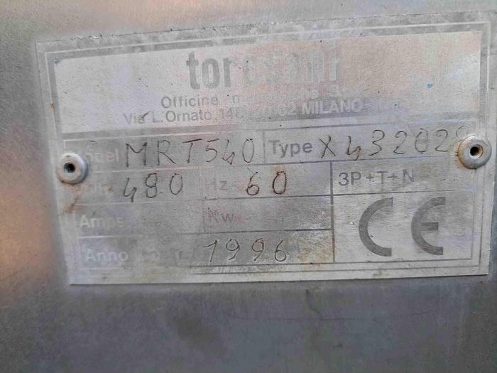 Used Former, Toresani, Mdl. MRT 540, Ravioli, 8-Punch #S745233