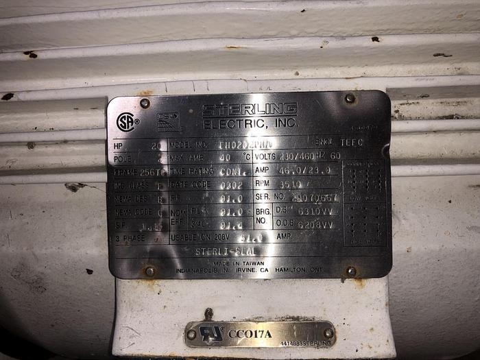 Used CIP Skid, 2-Tank, 230-Gallon, 316L Stainless Steel, A&B Process Systems - #4750220