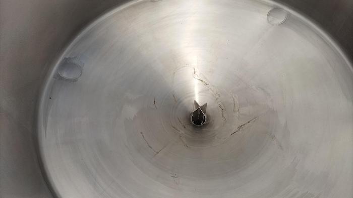 Used Stainless Steel 200 Gallon Tank with Lid #S745075