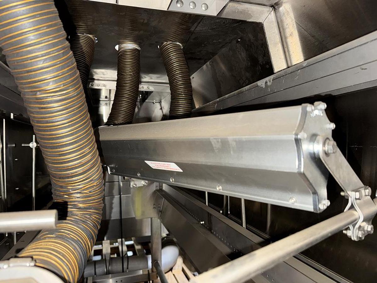 Used Dryer, Bottle, Shrink Sleeve Air Knife, Sleeves Seal, Stainless Steel, 25 HP, #5991710