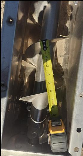 Used Conveyor, Screw, 6" X 10', Stainless Steel, 3/4 HP, #5880211