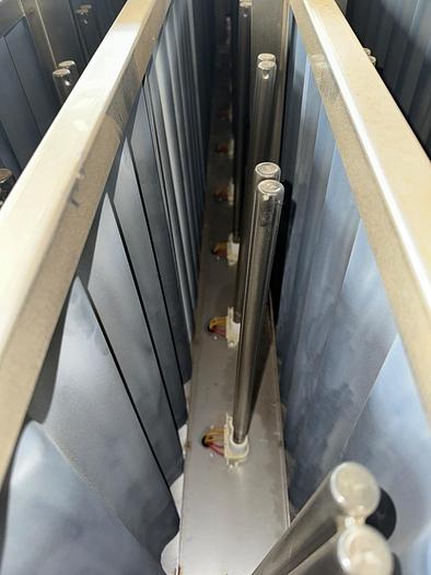 Used Scrubber, Air, 24" x 24" x 10', Stainless Steel, American Air, #5990979