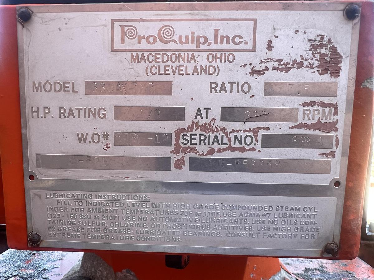 Used Tank, 35 Gallon, S/st, 21-1/2" X 22", Agit., #C695168