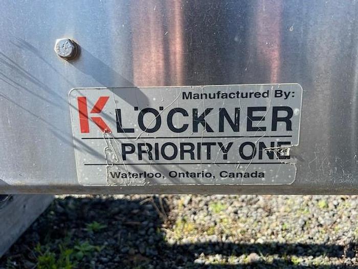 Used Conveyor, Belt, 6" X 25', S/st, Bottle Track, #S741839