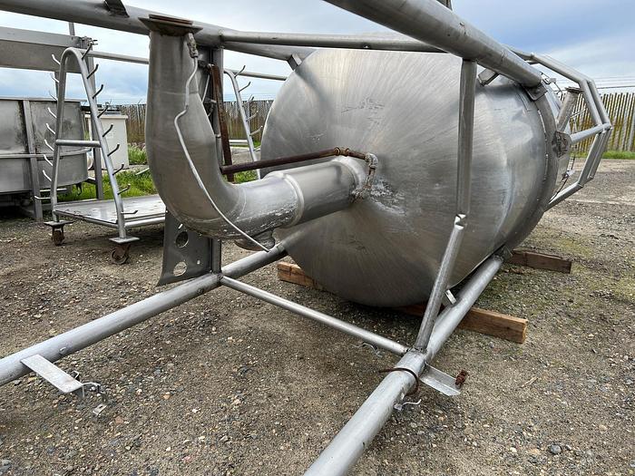 Used Tank, 350 Gallon, S/st, 60 PSI, Cherry Burrell #S744985