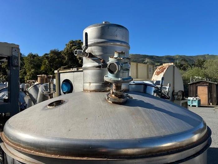 Used Still, 650 Gallon, S/st, Column, Condenser, Steam Heated #C745097