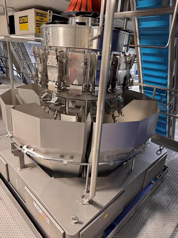 Used Filling Line, Bag, Ishida Double Drop Scale, Dual Triangle Baggers, Elevator, #5991855