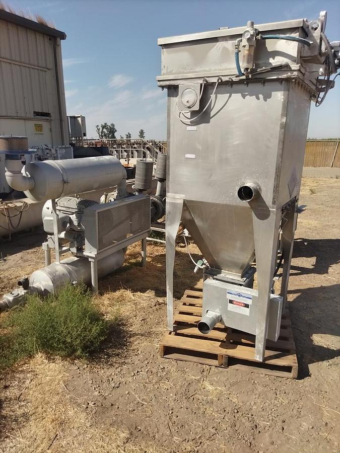 Used Conveyor, Pneumatic, 40 HP, In-Line Sifting, Dust Collection, Pfening, #5991959