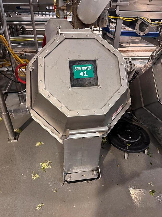 Used Centrifuge, Basket, Heinzen, Spin Dryer, Replacement Bins, (2) Available, #5991859