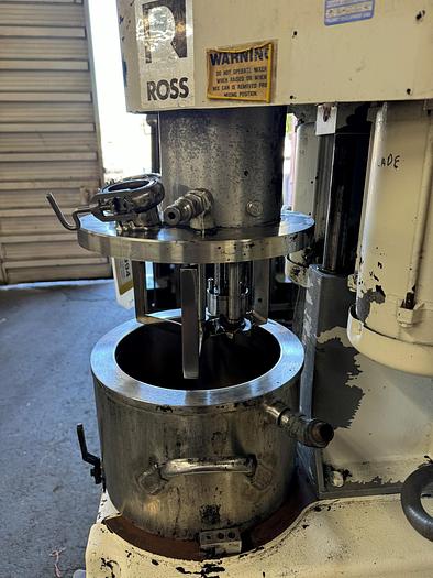 Used Mixer, Planetary, Ross, 2 Gallon, PVM-2, Jkt, Vac, Agit #S737994