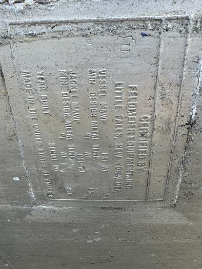 Used Tank, 1,700 Gallon Stainless, Jacketed, Dbl Agitation, #5990995